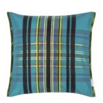 Chennai Azure Silk Designers Guild silk pillow 43x43cm