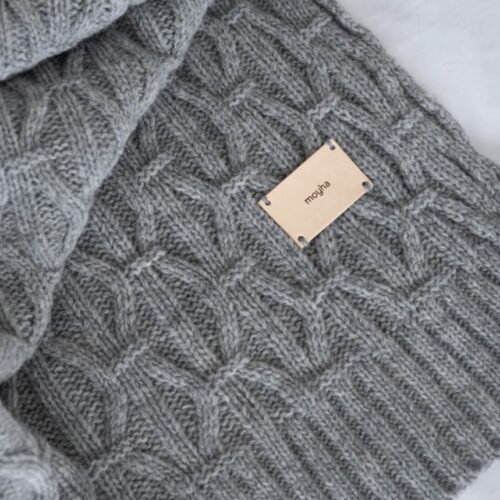 Luxury rug with pattern Gray MOYHA 130x170cm