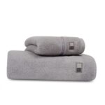 Towel Light Gray Hotel Towel Lexington 30x50cm