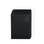 Porcelain Black Decor Walther bathroom mug 6x6x10,5cm