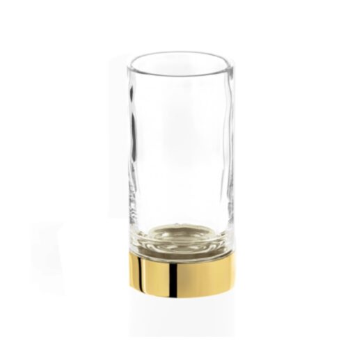 Century Gold Crystal Cl bathroom cup. Decor Walther