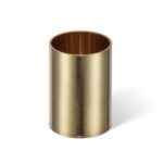 Round bathroom cup gold matte Decor Walther Club Gold Matt