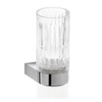 Wall Mounted Crystal Bathroom Cup Decor Walther Century Wall Chrome Crystal Cut
