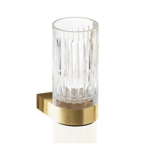 Century Wall Gold Matt Crystal Cut Decor Bathroom Mug Walther