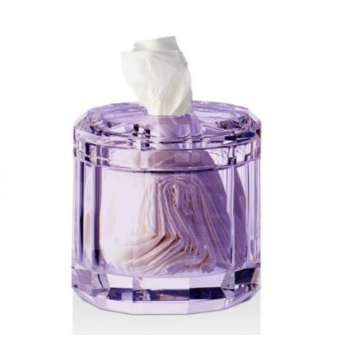 A box for handkerchiefs Kristall Violet Decor Walther