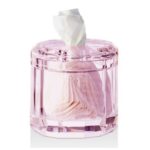A box for pink handkerchiefs Kristall Pink Decor Walther