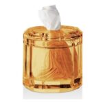 A box for tissues Kristall Amber Decor Walther