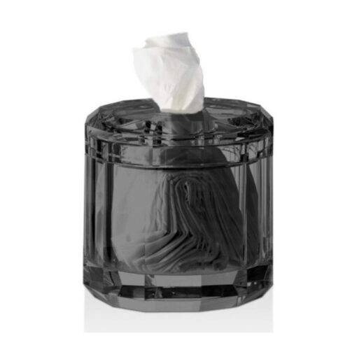 A box for anthracite wipes Kristall Anthrancite Decor Walther