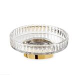 Soap dish Century Gold Crystal Cut