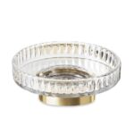 Soap dish Century Gold Matt Crystal Cut Decor Walther