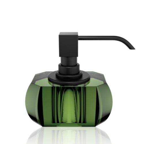 Soap dispenser Kristall Green/Black Decor Walther