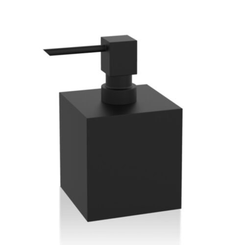 Black Cube Decor Walther soap dispenser