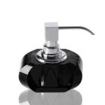 Soap dispenser anthracite Kristall Anthracite / Chrome Decor Walther